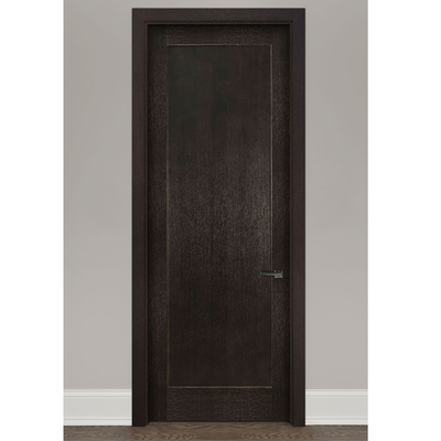 Do quarto durável de madeira interior do painel das portas do OEM fechamento bege de Grey Melamine Interior Door With