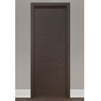 Do quarto durável de madeira interior do painel das portas do OEM fechamento bege de Grey Melamine Interior Door With