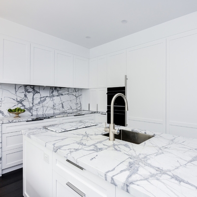 Armário de cozinha branco da laca da categoria E1 para o americano Shaker Style